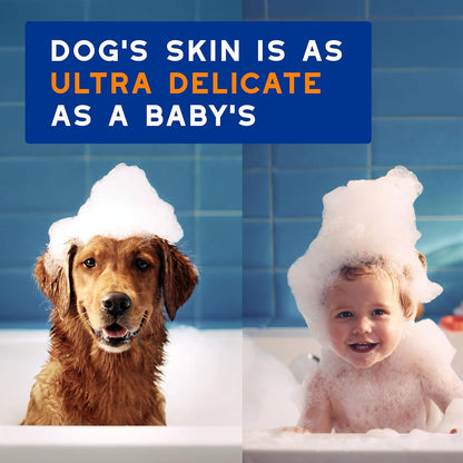 SPA 2 in 1 Dog Shampoo and Conditioner, 16 Fl Oz, Hydrates the Skin, Leaves the Coat Soft and Detangled, Ultra-Safe Formula