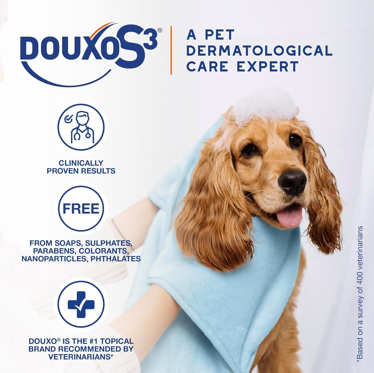 PYO Medicated Dog Mousse; Bacterial & Yeast Infection Treatment for Dogs – Chlorhexidine Dog Waterless Shampoo, Antibacterial & Antiseptic, for Dogs Only, Clinically Proven, 5 Fl Oz