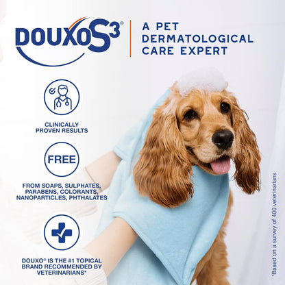 PYO Medicated Dog Mousse; Bacterial & Yeast Infection Treatment for Dogs – Chlorhexidine Dog Waterless Shampoo, Antibacterial & Antiseptic, for Dogs Only, Clinically Proven, 5 Fl Oz